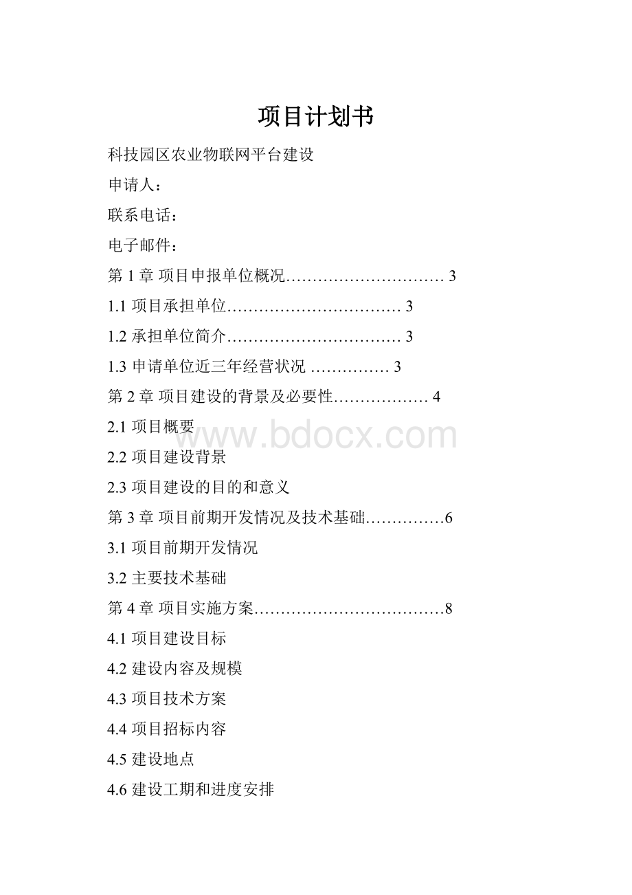 项目计划书.docx