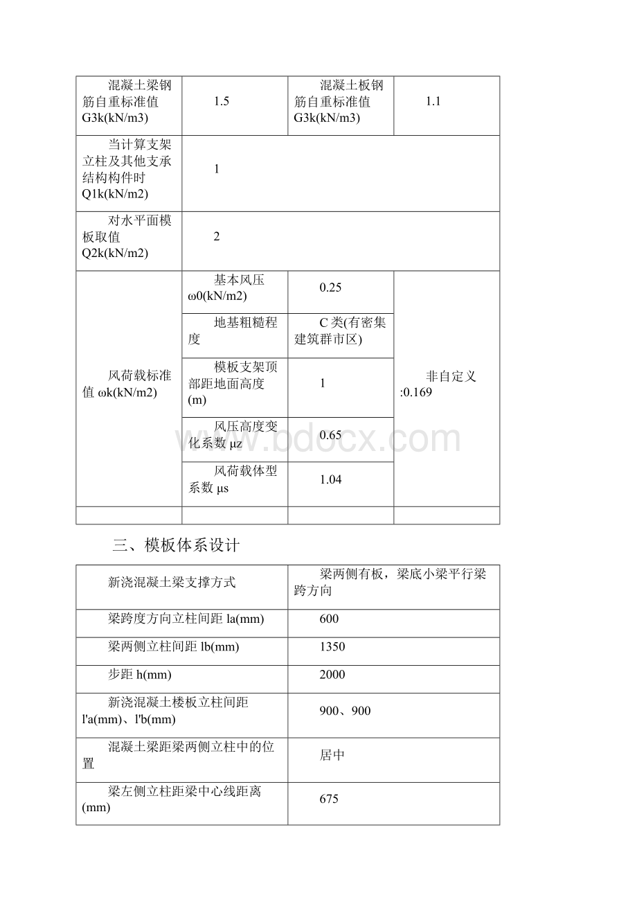 一层楼面G轴交1011轴段KZL52梁模板扣件式梁板立柱共用计算书课件.docx_第2页