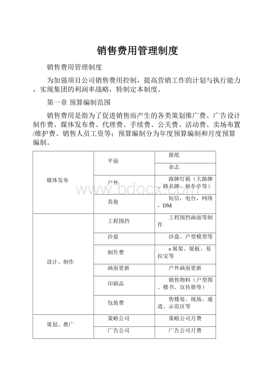 销售费用管理制度.docx