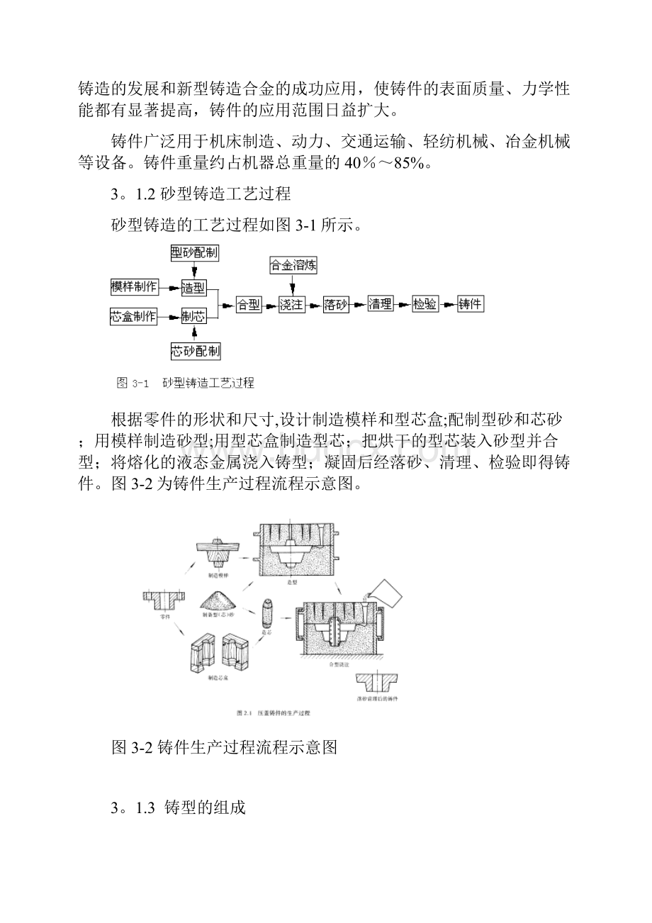 完整word《金工实习》第3章铸造生产.docx_第2页