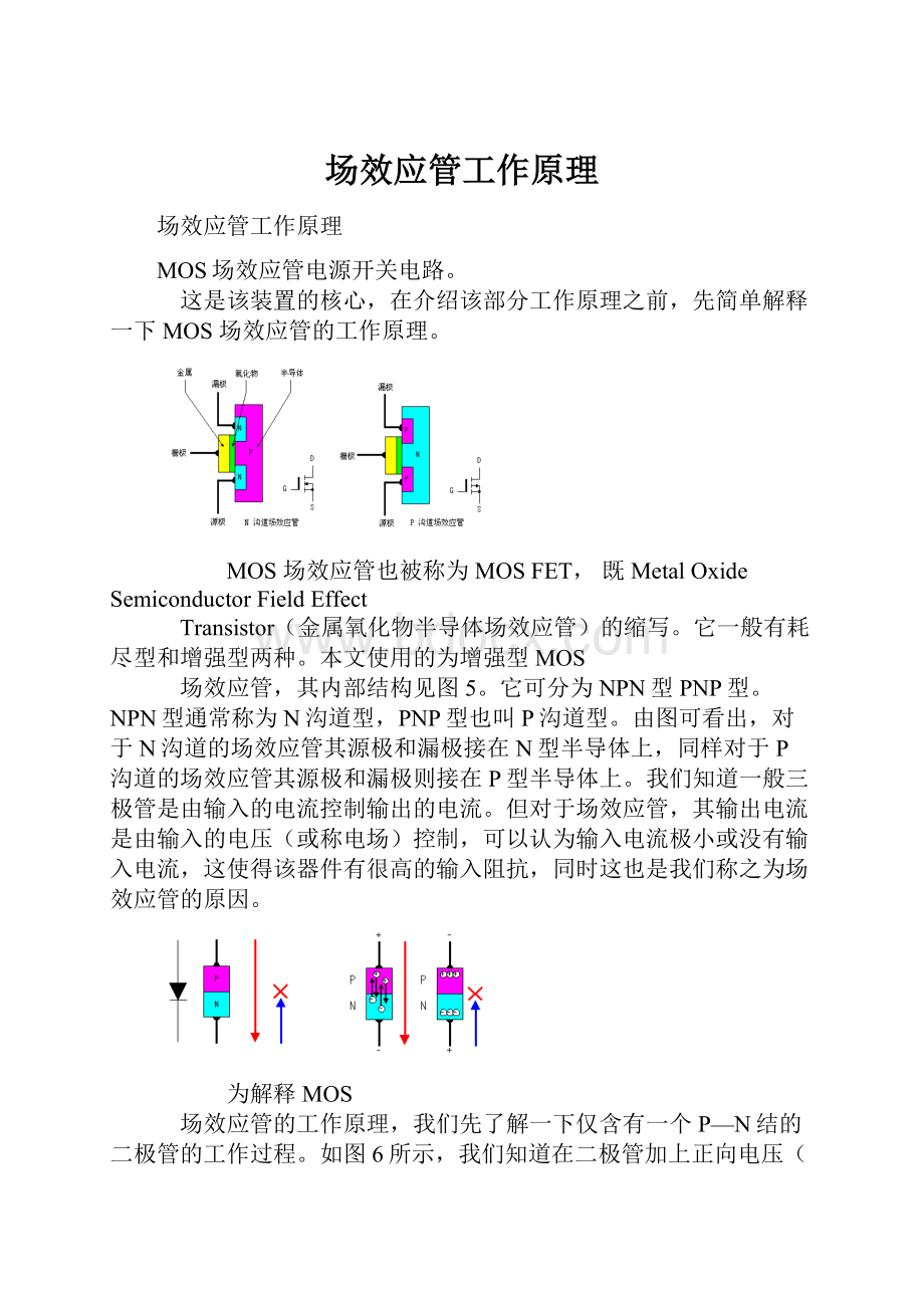 场效应管工作原理.docx_第1页