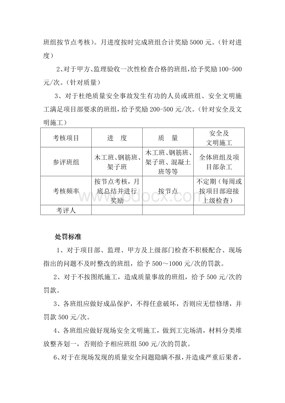 施工班组工程质量责任书.docx_第3页