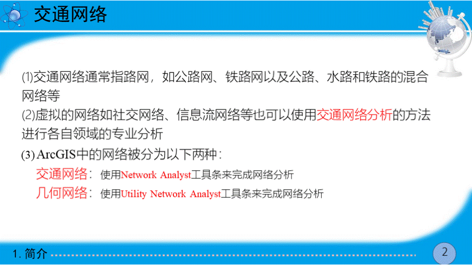 ArcGIS Engine地理信息系统开发教程 第10章 交通网络分析.pptx_第3页