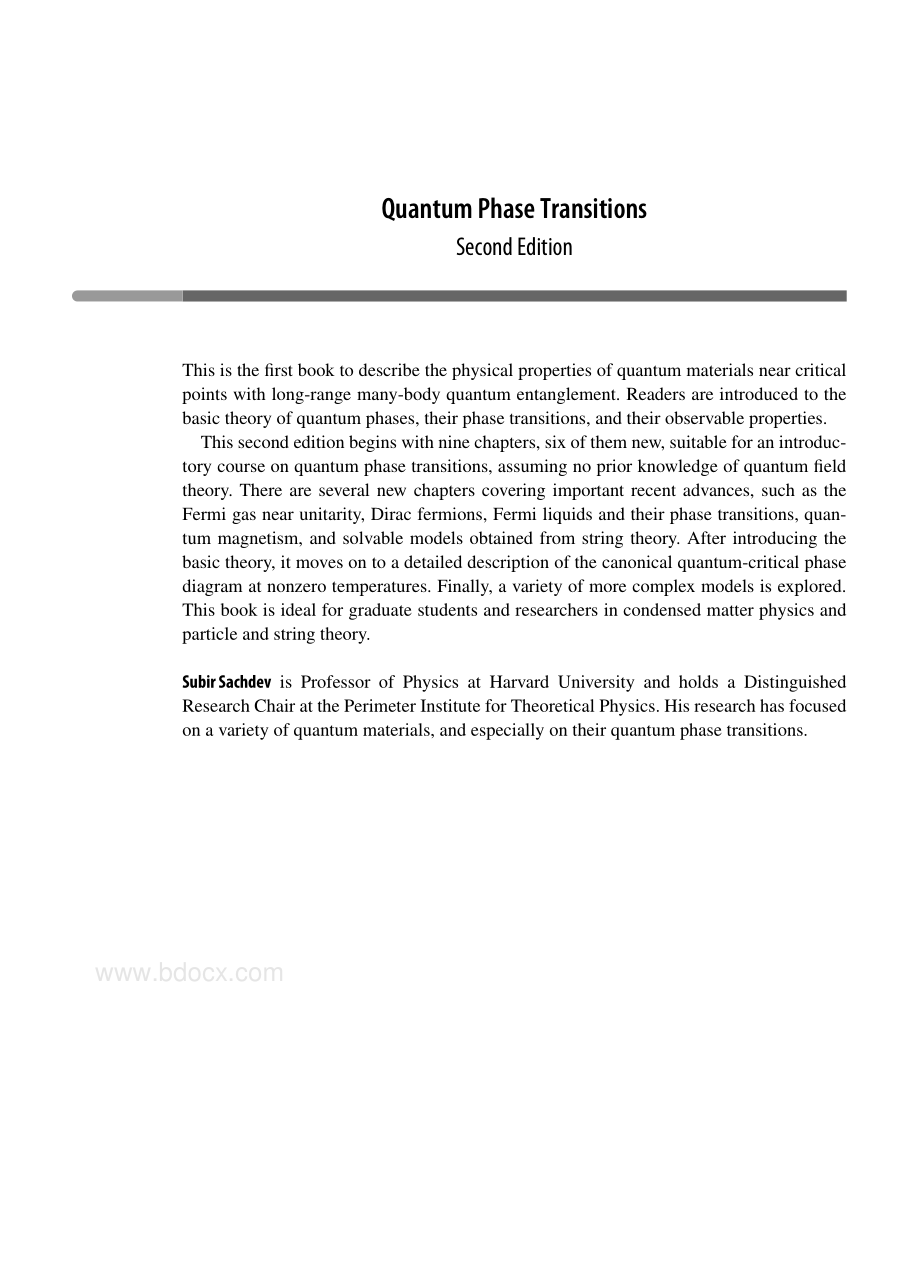 Sachdev, Quantum Phase Transitions, 2ed, Springer, 2011[1].pdf_第3页