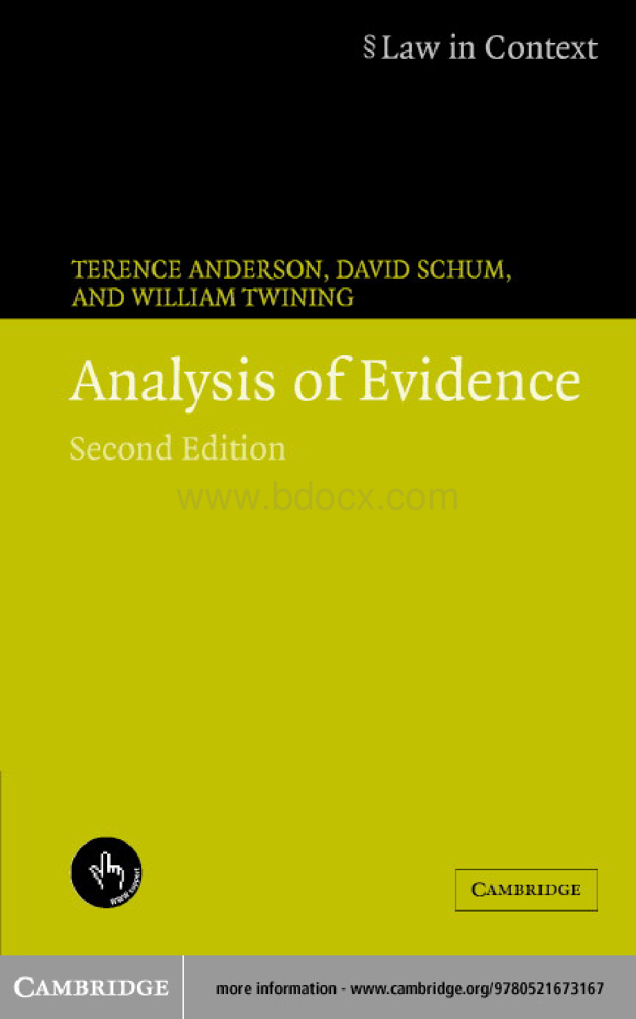 证据的分析 Analysis of Evidence.pdf