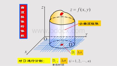 二重积分及其计算PPT课件.pptx