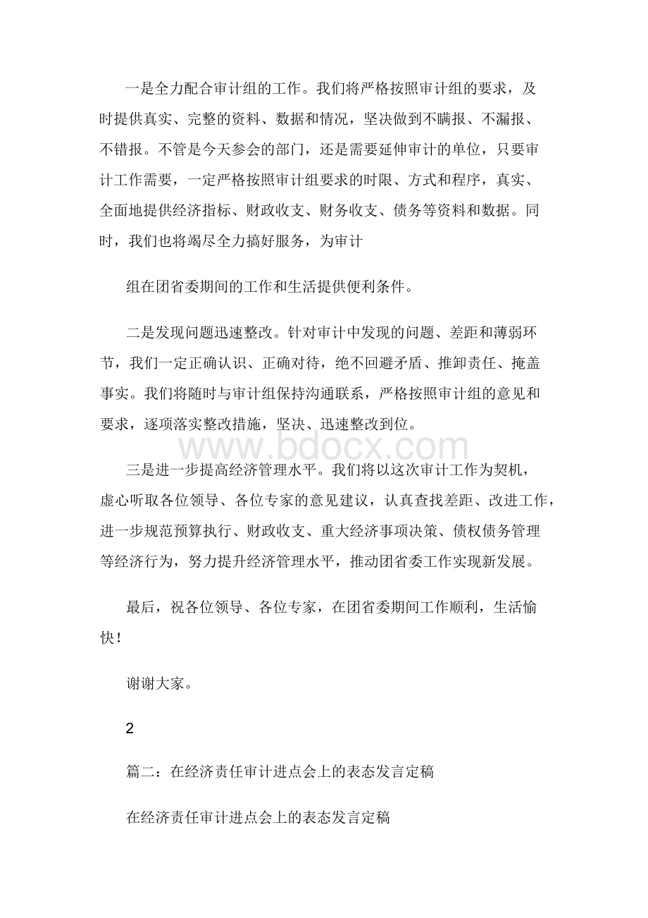 审计工作表态发言.docx_第2页