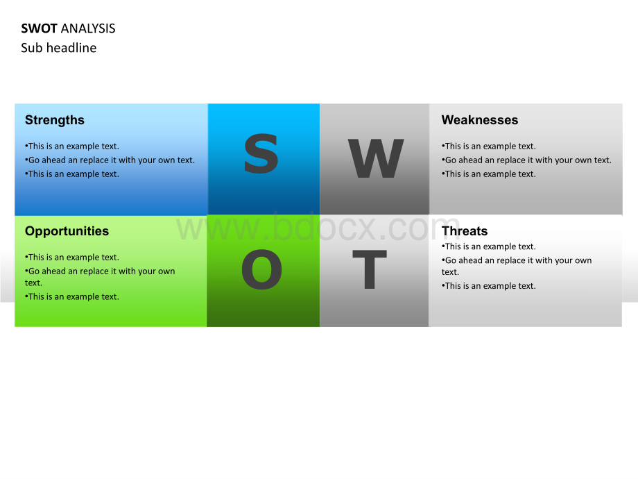 SWOT分析PPT英文版.ppt