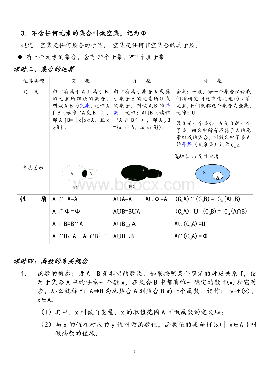 人教版高中数学必修一知识点总结(完整版) (1).docx_第3页