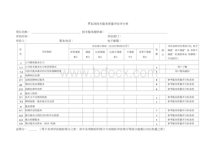 IT系统评分表 (1).docx_第1页