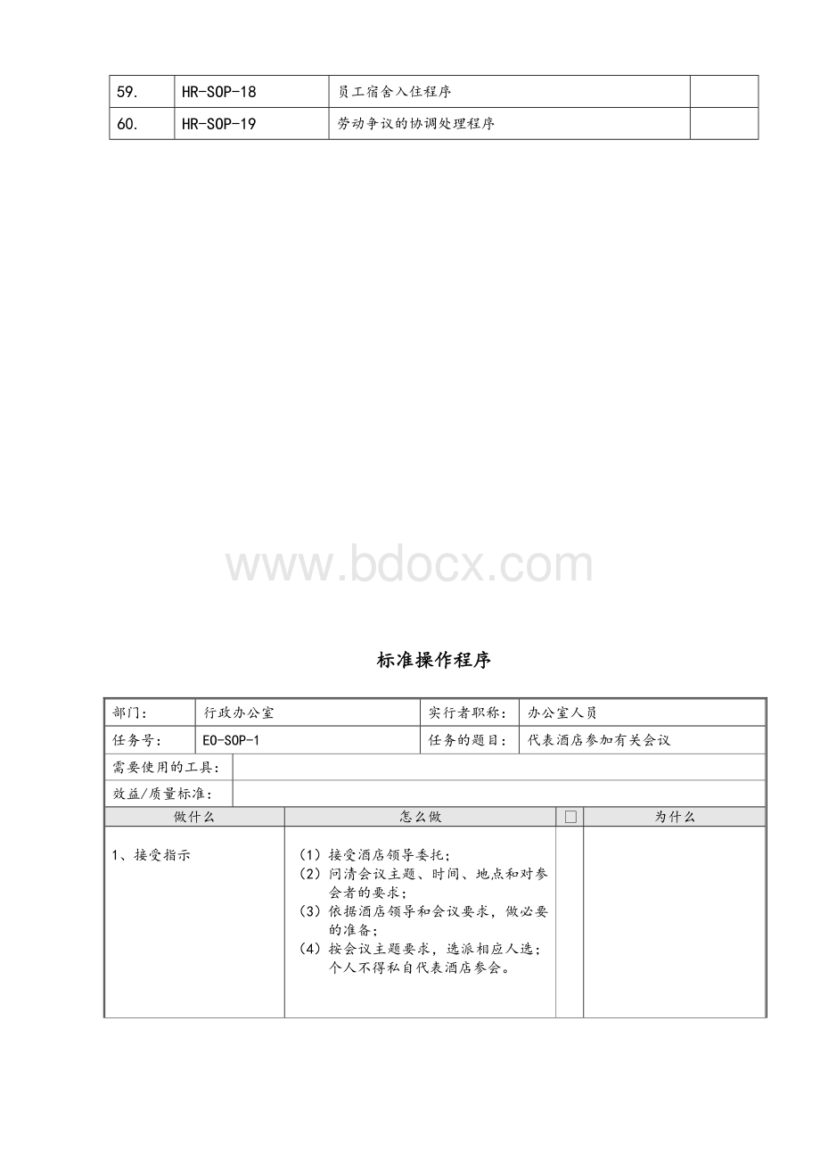 行政人事部SOP(实用标准化操作手册簿).doc_第3页